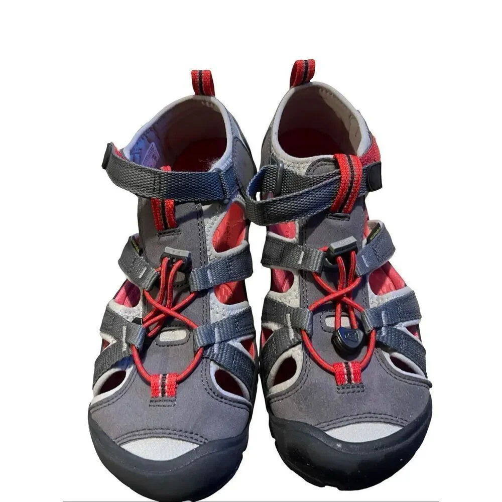 Keen Kids Magnet Drizzle Seacamp II CNX Waterproof Outdoor Hiking Sandals Size 5